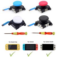 Joycon Joystick Replacement for Switch /Switch Lite /Switch OLED Left Right Controller Repair Parts 3D Analog Thumb Stick