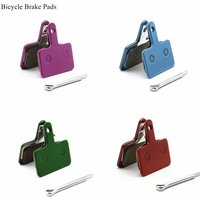 2/8 Pairs Mountain Bike Ceramic Disc Brake Pads for Shimano Deore B01S B03S B05S MT200 MT400 MT500 UR300 M3050, Red/Green/Blue