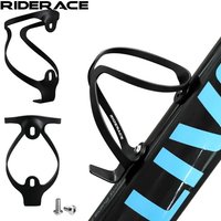 RIDERACE Bicycle Bottle Holder Ultralight Aluminium Alloy MTB Mountain Road Bike Water Kettle Cage Mount Cycling Accessories