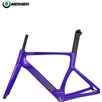 AliExpress carbomania Lightweight Road Bicycle Carbon Frame Fully Hidden Carbon Disc Road Bike FrameBB T47 Aerodynamic Carbon Road Bike Frameset