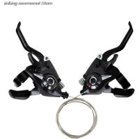AliExpress NEW Mountain Bike Brake Lever Shifter Set Aluminum Speed Shifter Cycling Bike Accessories