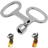 Universal Elevator Door Lock Valve Key Wrench Triangle Key Electrical Cabinet Box Switch Power Panel Key Hand Tool Key