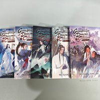 Volume 1-5 English comic book grandmaster of demonie cultivation Dan Mei fantasy novel MO DAO ZU SHI libros de manga books