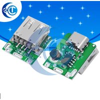 TYPE-C 5V Boost Step Up Power Module Lithium LiPo Battery Charge Protection Board LED Display USB for DIY Charger 134N3P type-c