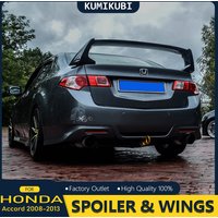 TYLNE skrzydło KOMPOSITOWY SPOILER MUGEN STYLE DO HONDA ACCORD 8 / ACURA TSX 2008-2013 BŁYSZCZĄCY CZARNY LUB BIAŁY
