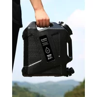 12L Camping Water Container Tank Large Capacity Water Storage Carrier Barrel Portable Vehicle Car Water Bucket with Faucet 대형물통