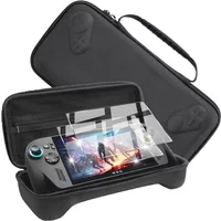 2 in 1 Protective Accessories for ROG Xbox Ally / Ally X,Hard EVA Carrying Case + Tempered Glass Screen Protector Travel Bag Set