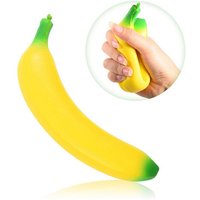 Stress Relief Toy Big Banana Squishy Stress Ball Fidget Toy Desk Squeeze Toy X-mas Gift