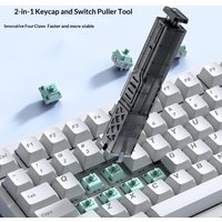 1/3/5Pcs Universal Keycap Shaft Remover Button Extractor Keyboards Accessories Kit 2 In 1 Keyboard Keycaps Switch Puller Opener
