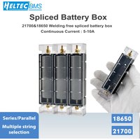 Removable Splicable 18650 Battery Box 5-10A High Current PC ABS Rechargeable Battery Storage Bracket DIY Power Bank