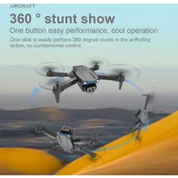 E99Pro HD Drone 4K Dual WiFi FPV Obstacle Avoidance Professional Quadcopter for Aerial Photography