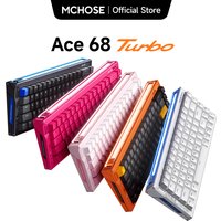 MCHOSE Ace 68 Turbo Full-aluminum Esports Hall Effect Keyboard RT 0.001–3.4mm Latency 0.06ms/0.08ms Polling 8k/16kHz Wired