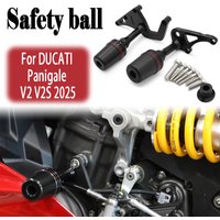 For DUCATI Panigale V2 V2S 2025 Motorcycle Accessories CNC Falling Protection Frame Slider Fairing Guard Crash Pad Protector Fit