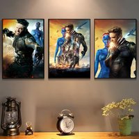 X-Men Days Of Future Past Poster For Self-adhesive Art Waterproof Paper Sticker Coffee House Bar Room Wall Decor