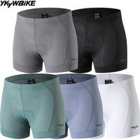 AliExpress YKYWBIKE Unisex Cycling Underwear 200kg/m³ Sponge Padding Road Bike Shorts Liner Bicycle MTB Underwear Under Shorts