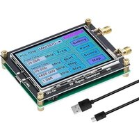 FULL-MAX2870 Signal Generator 23.5Mhz-6000Mhz Frequency Touch Screen Radio Frequency Radio Frequency Synthesizer Module