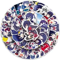 50pcs Chuunibyou Demo Koi Ga Shitai Takanashi Rikka Anime Stickers Manga Cartoon Girls Kawaii Drawing Doodle Decorations