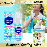 Cooling Spray Portable Outdoor Cool Sensation Body Spray Summer Instant Refreshing Mist Anti-Heat Hydrating Gentle Skin Care