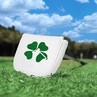 1pc Clover Golf Putter Cover - Scratch and Dust Resistant, Golf Protective Cover, Golf Accessories, Ball Head Protection