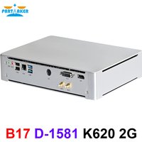 Mini Gaming PC Core Xeon D-1581 AMD Radeon RX 6400 4G Quadro K620 2G Desktop Computer HDMI2.1 DP1.4A 4K Display WiFi Win 11 Pro