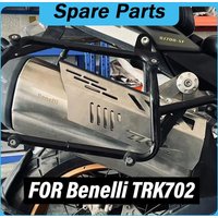 Motorcycle Exhaust Pipe Heat Shield Cover Muffler Protector Guard for Benelli TRK702X TRK702 X TRK 702 X 2022 - 2024 Accessories