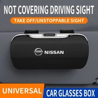 For Nissan Qashqai J11 J10 X-Trail Juke Almera Tiida Teana Car Visor Sunglasses car Glasses Case Glasses Holder Glasses Clip Box