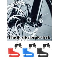 AliExpress NONE Anti-theft Lock Electric Scooter Disc Brake Lock With Steel Wire Bicycle Mountain Bike Motorcycle Disc Lock Safety Theft Protect