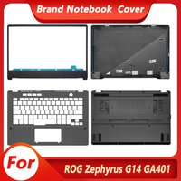 New Screen Back Cover For ROG Zephyrus G14 GA401 Laptop LCD Back Top Cover Front Bezel Palmrest Upper Lower Bottom Case