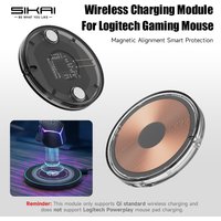 For Logitech Mouse Magnetic Wireless Charging QI Module Base for Logitech G Pro X Superlight 2 G PRO 2 LIGHTSPEED G502 X