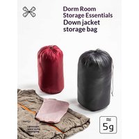 Down jacket, sleeping bag, special compression bag, lightweight and portable drawstring bag, travel outdoor storage bag