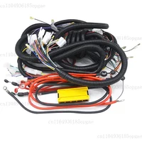 Electric Tricycle Line Assembly Vehicle Large Line National Standard Copper Core 6 Flat Harness Assembly Passenger Truck