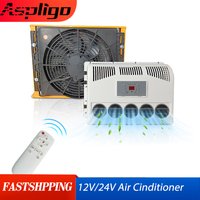 Aspligo Auto Electric 5-speed Split Air Conditioner 12V 24V Truck Parking Air Conditioning For Camper Van Tractor Motorhome New