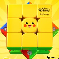 GAN Pokemon 3x3 Speed Cube with Magnets Competition Grade Kids Educational Toy Gift Pikachu Gengar