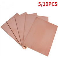 5/10PCS PCB 5x7cm 10x15cm Single Side Copper Clad Plate DIY PCB Kit Laminate Circuit Board for Arduino