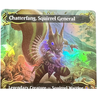 BLB Chatterfang,Squirrel General Ms. Bumbleflower Raised Foil TCG English Card Quality Board Trading Card Game