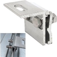 1PC Solar Panel Bracket Photovoltaic PV Panel Roof Standing Seam Clamp Aluminum Alloy Solar Power System Mounting Fixing Clamps