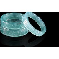 Myanmar Jadeite Carving Ring Talismans Accessories Vintage Luxury Gemstone Carved Real Burmese Jade Charm Natural Jewelry