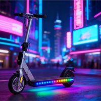 AliExpress NONE Waterproof Scooter LED Strip Skateboard Bike Flexible Diode Tape Electric Scooter Safety Night Riding Light Lamp Christmas Gift