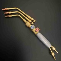Rotary Gas Welding Torch Oxy Acetylene Propane Welding Gun Different Length Welding Rod