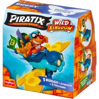 Piratix Adventure World Wild Kingdom Collect Box Include 1 Buggy 1 Piratix 1 Treasure Find Gold Exclusives Figure Toys Boys Gift