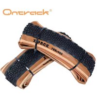 AliExpress NONE ONTRACK FOLDED TIRE GRAVEL 700X38C 700X40C 700X45V X-PACK 30TPI SKIN BROWN WALL BLACK