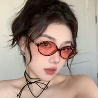 New Oval Shape Sunglasses Classic Men's Vintage Sun Glasses Women Outdoor Leisure Eyewear UV400 Glasses Shades