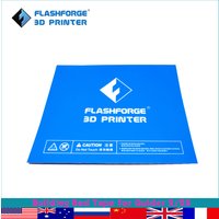 FLASHFORGE 3d Printer Accessories 5pcs Build Tape For Guider 2 Guider 2S Building Plate Tape 3d Printer Parts