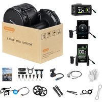 Bafang 750W 500W 48V Kit Mid Drive Motor BBS02 BBS02B Electric Bicycle eBike Conversion Kit Powerful Central e-Bike Engine 68mm