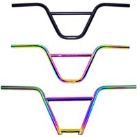 BMX Handlebar Chromium-Molybdenum Steel 720mm 736mm 750MM Diameter 22.2mm Handlebar Swallow-shaped Handlebar BMX Accessories