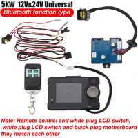 5KW Parking Heater Bluetooth Motherboard Switch Remote Control Wiring Harness Combination Suit Heater Accessories For Car Truck