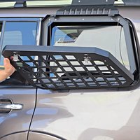 For Mitsubishi Pajero 4 Window Decorative Guards Rear Window Storage Rack Shogun Montero Armor Grille