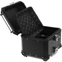 Motorcycle trunk rear trunk quick-release aluminum alloy trunk 28L/36L/45L/55L/65L/80L/100L