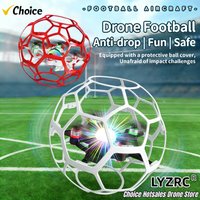 LYZRC L6 Brushless Football Drone Anti-Drop RC Quadcopter Protective Cage 3D Flips Altitude Hold 11Min Flight Time Kids Toy Gift