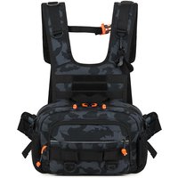 AliExpress scione Fishing Lure Front Chest Vest Travel Backpack Camping Hiking Outdoor Cycling Mountaineering Gear Tactical Tackle Bag for Men Sac